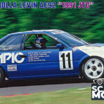 Hasegawa Trampio Corolla Levin AE92 - 1991 JTC