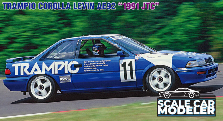 Hasegawa Trampio Corolla Levin AE92 - 1991 JTC