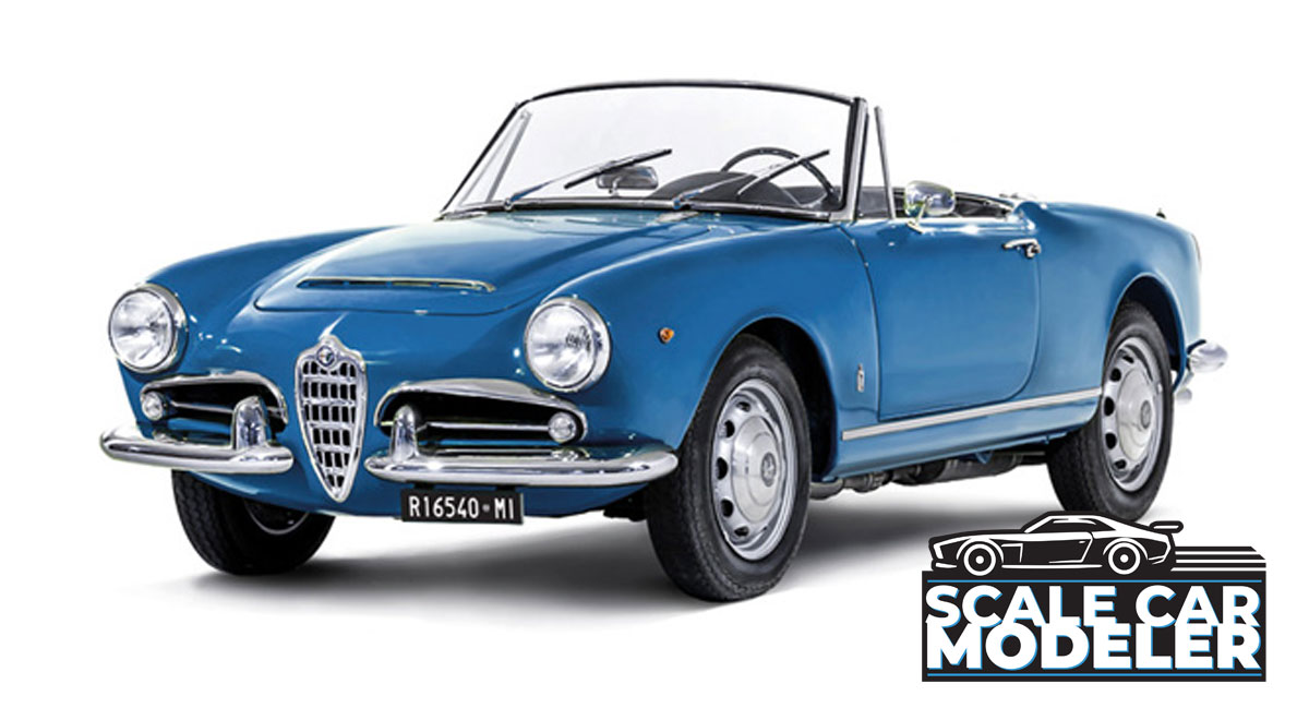 Italeri Alfa Romeo Giulia 1600 Spider