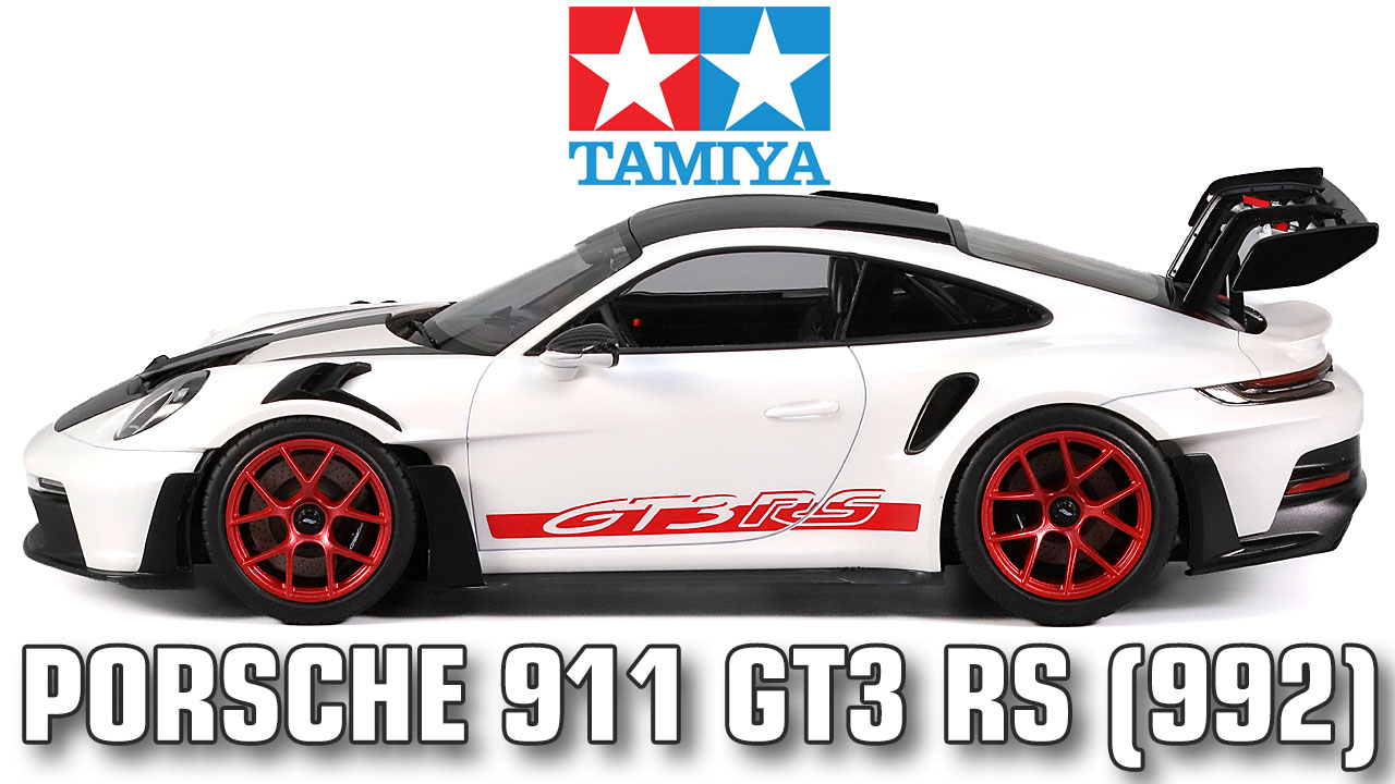 Unboxing Video: Tamiya Porsche 911 GT3 RS 992 Model Kit