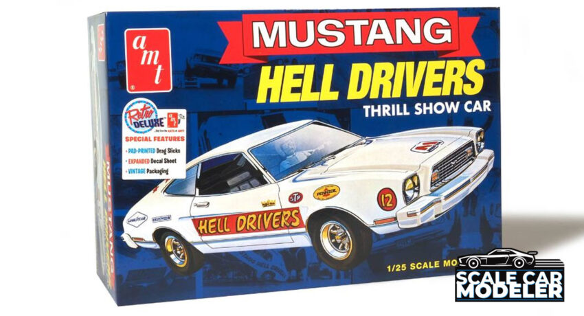 AMT Hell Drivers 1977 Ford Mustang