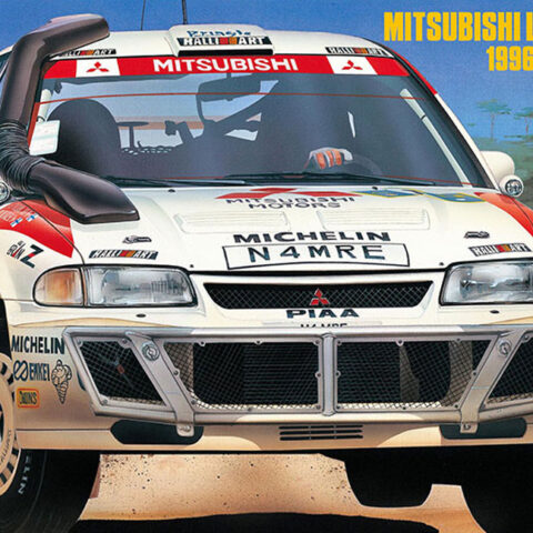 Hasegawa Mitsubishi Lancer Evolution III 1996 Safari Rally