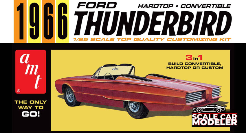 AMT 1966 Ford Thunderbird Hardtop/Convertible Model Kit