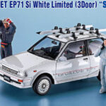 Hasegawa Toyota Starlet EP71 3-Door Ski Version