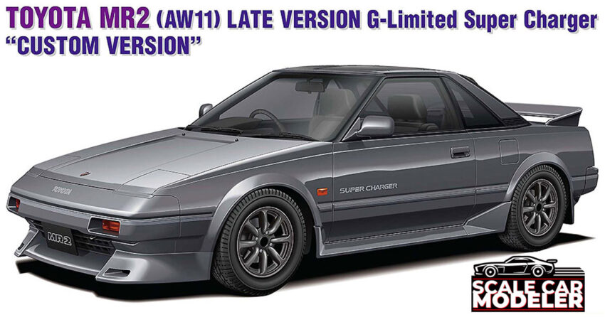 Hasegawa Toyota MR2 Super Charged Model Kit