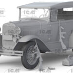 ICM Models Ford A Gangster Car Model Kit