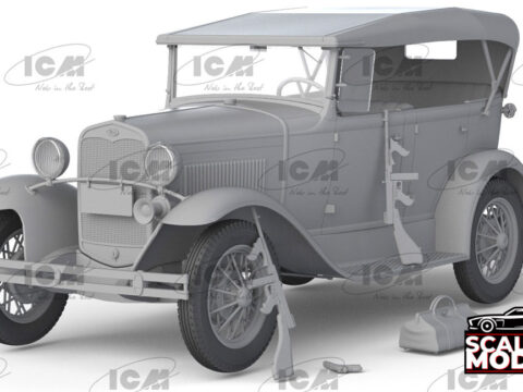 ICM Models Ford A Gangster Car Model Kit
