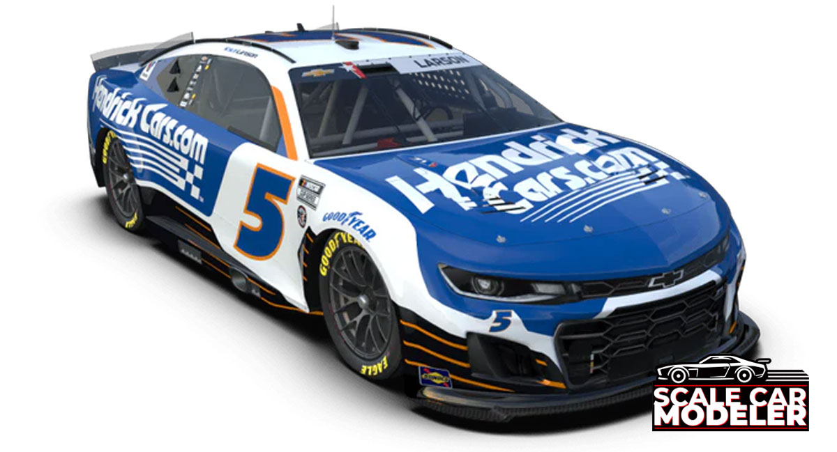 Salvinos Jr Models Kyle Larson 2025 Chevrolet Charlotte 600 Model Kit