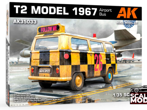 AK Interactive 1967 T2 Model Airport Bus