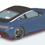 Aoshima Fairlady Z Nismo Snap Kit - Stealth Gray