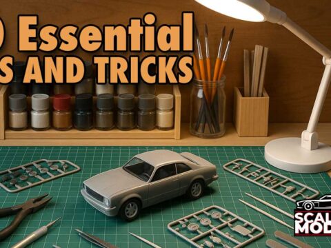 Beginners Guide – Just Starting Out – 20 Essential Tips and Tricks for Building Plastic Model Cars (Beginner to Advanced)