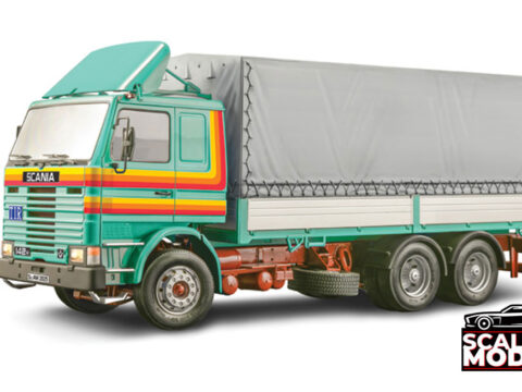 Italeri Scania 142H 6x2 Canvas