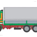 Italeri Scania 142H 6x2 Canvas