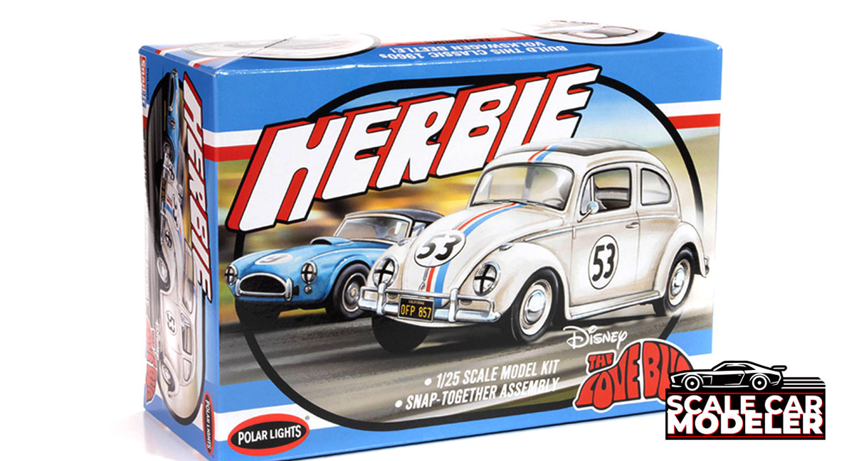 Review Build: Polar Lights Herbie the Love Bug Review Build: Polar Lights Herbie the Love Bug