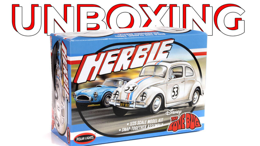 Video: Whats Inside Polar Lights Herbie the Love Bug Kit?
