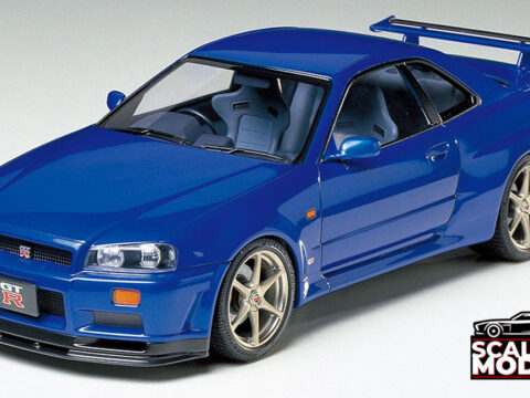 Tamiya Nissan Skyline GT-R V-Spec (R34) Model Kit
