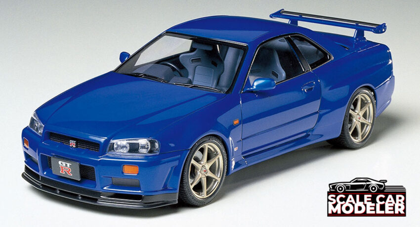 Tamiya Nissan Skyline GT-R V-Spec (R34) Model Kit