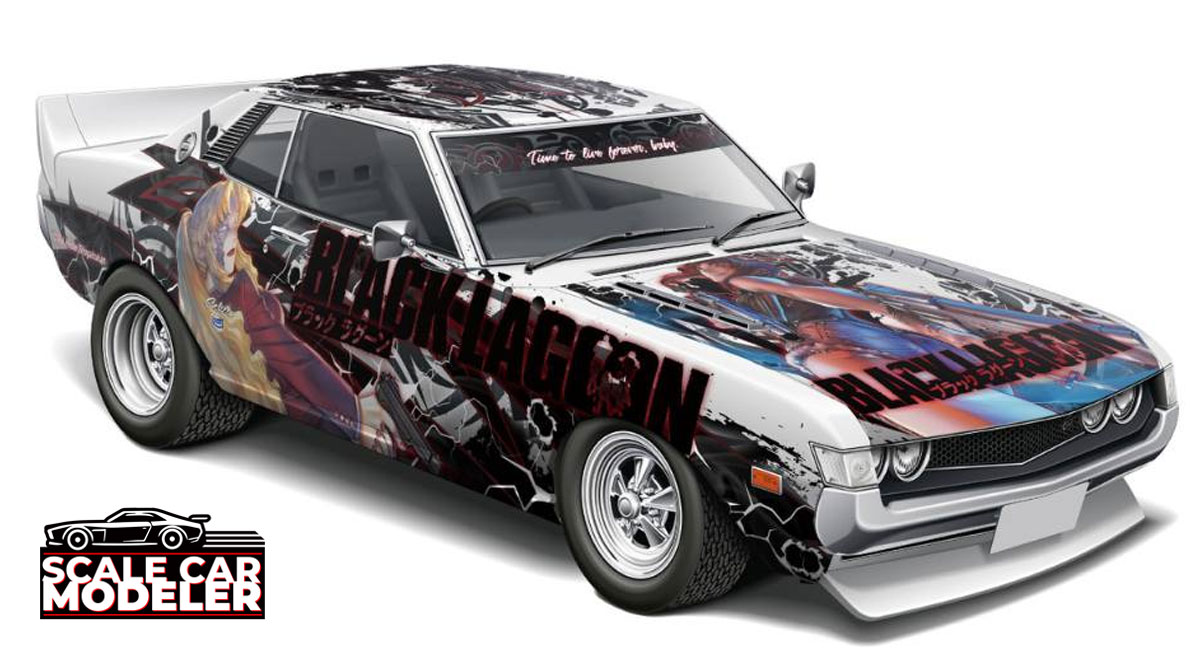 Aoshima Black Lagoon Toyota Celica 1600GT