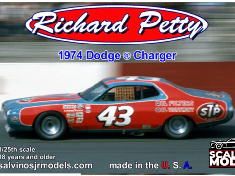 Salvinos Jr Models Richard Petty Dodge Charger