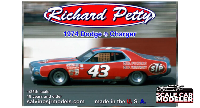 Salvinos Jr Models Richard Petty Dodge Charger