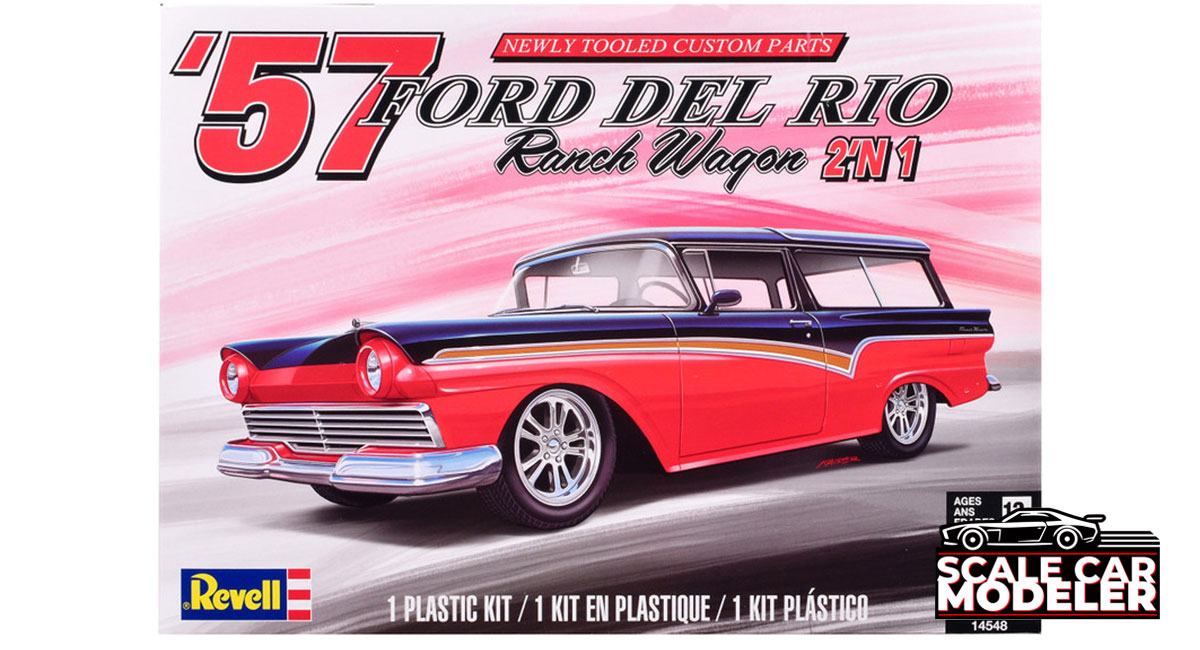 Revell 1957 Ford Del Rio Ranch Wagon Revell 1957 Ford Del Rio Ranch Wagon