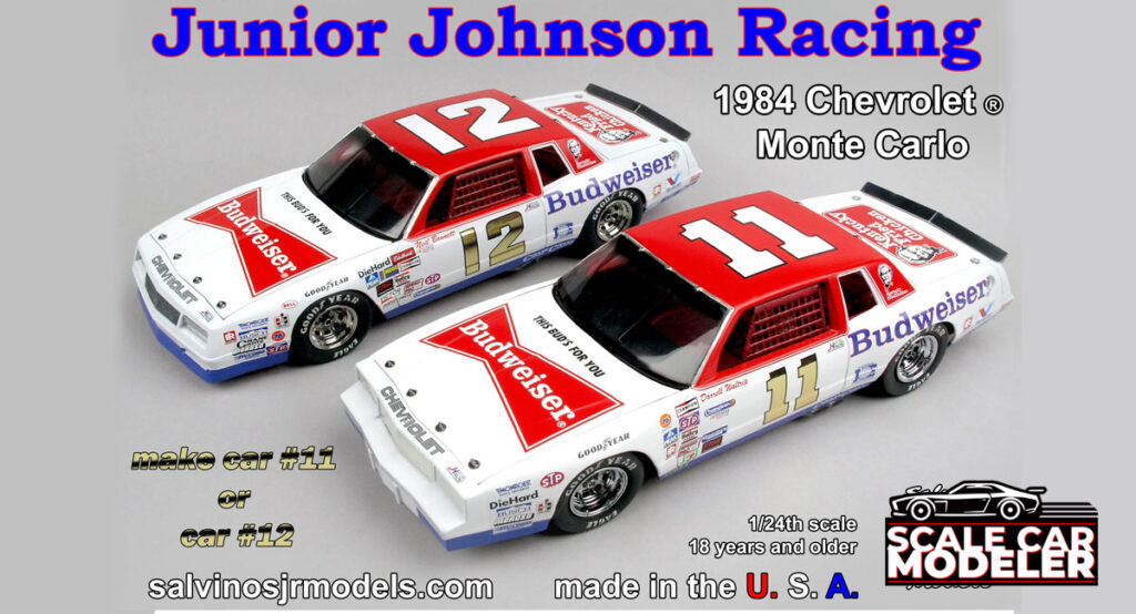 thumbnail image 2 of Salvinos JR Models JJMC1981R - 1981 Junior Johnson Racing Monte Carlo Model Kit 2 of 6