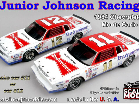 Salvinos Jr Models Junior Johnson Racing 1984 Nashville Monte Carlo