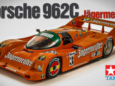 Tamiya Porsche 962C Jagermeister Model Kit