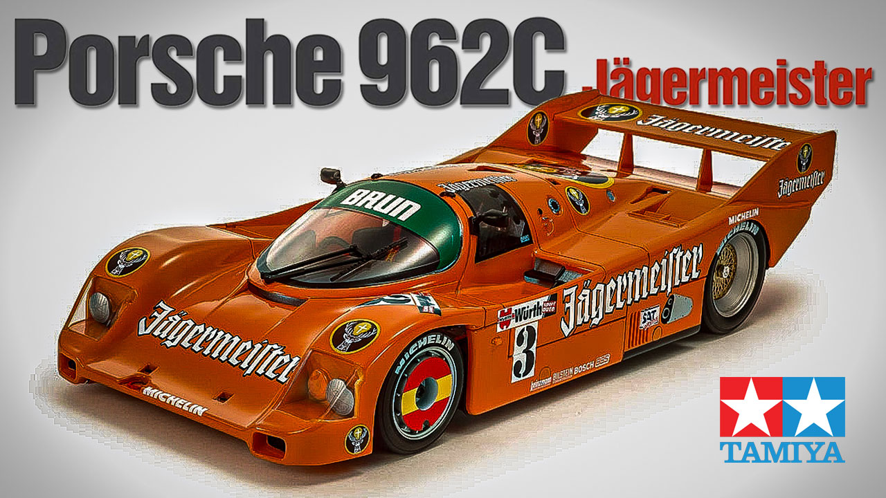 Tamiya Porsche 962C Jagermeister Model Kit