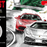 Aoshima Oishi Diago Lamborghini Huracan LP610-4