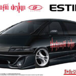 Aoshima Black Mafia Toyota TCR11W Estima