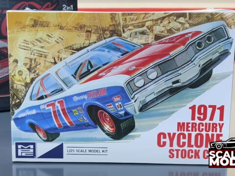 Round2 Models MPC 1971 Mercury Cyclone Stock Car