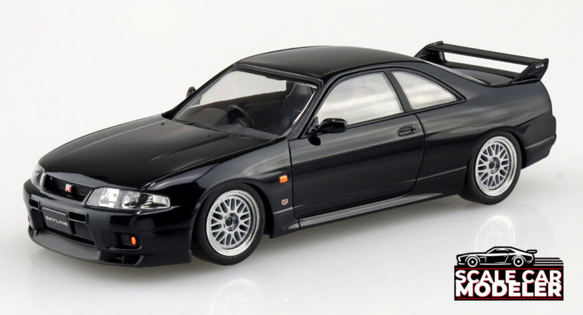 Aoshima Nissan R33 Skyline GT-R - Black