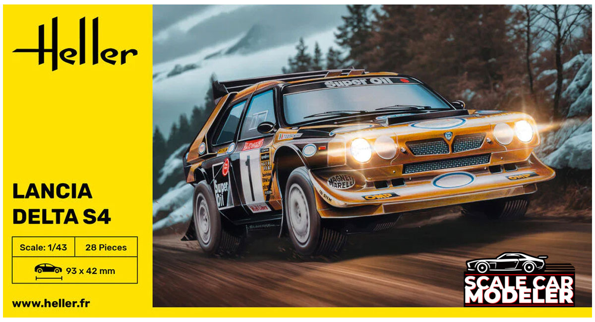 Heller Lancia Delta S4