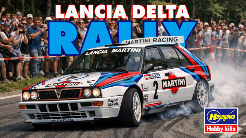 Video: Hasegawa Lancia Super Delta WRC Makes Champion