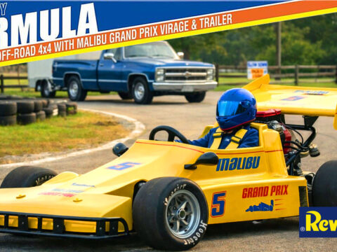 Video: Revell 1978 Chevy Off-Road 4x4 with Malibu Grand Prix Virage & Trailer