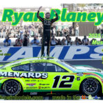 Salvinos Jr Models Ryan Blaney 2025 Ford Menards Playoff Winner