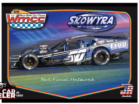 Salvinos Jr Models Skowyra Motorsports Asphalt Modified Race Car