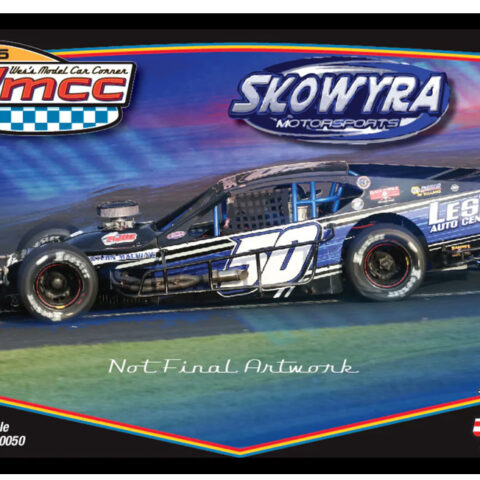 Salvinos Jr Models Skowyra Motorsports Asphalt Modified Race Car