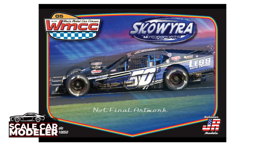 Salvinos Jr Models Skowyra Motorsports Asphalt Modified Race Car
