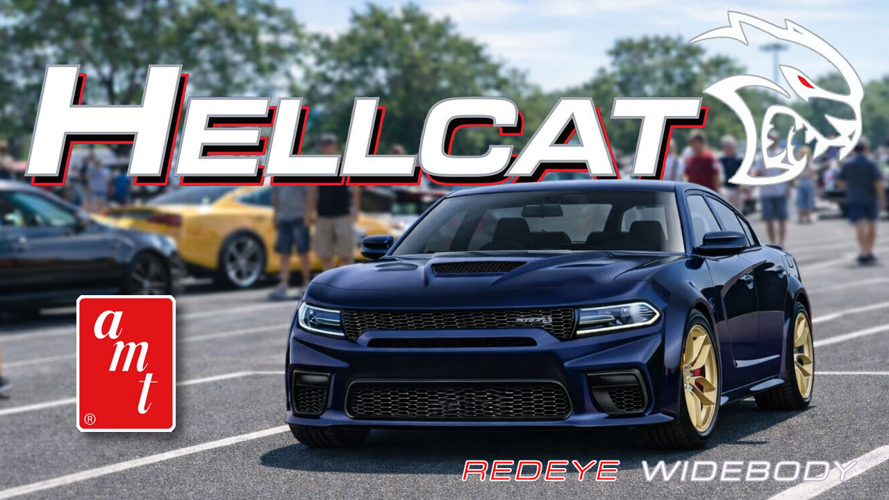 Video: AMT 2021 Dodge Charger Hellcat Model Kit