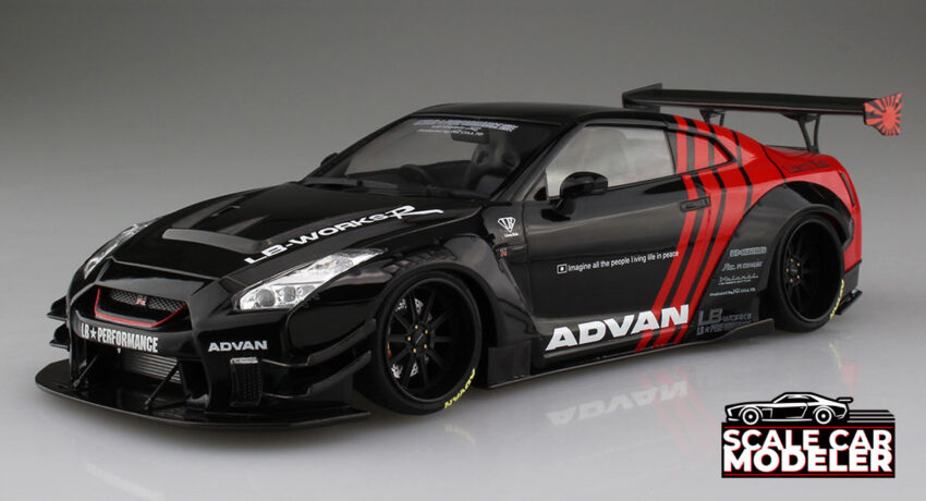 Aoshima Nissan GT-R LB Works R35