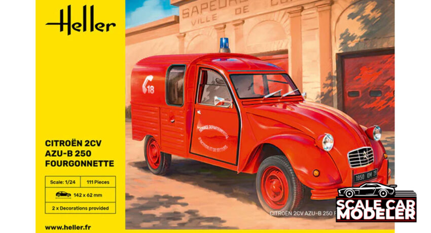 Heller Citroen 2CV 250 Fourgonnette