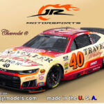 Salvinos JR Models Justin Allgrier JR Motorsports 2026 Chevrolet Traveller Whiskey