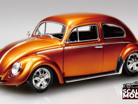 Aoshima Volkswagen Beetle Custom - Metallic Orange