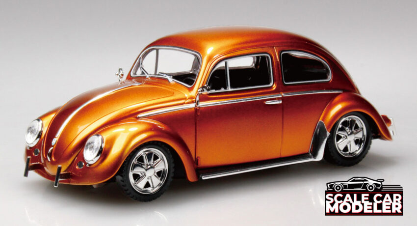 Aoshima Volkswagen Beetle Custom - Metallic Orange