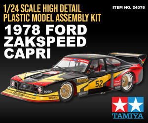 Tamiya 1978 Ford Zakspeed Capri Model Kit