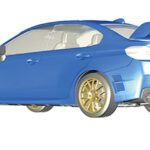 Fujimi Subaru WRX STi EJ20