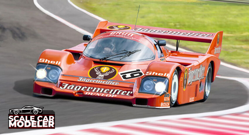 Italeri Porsche 956 Jagermeister