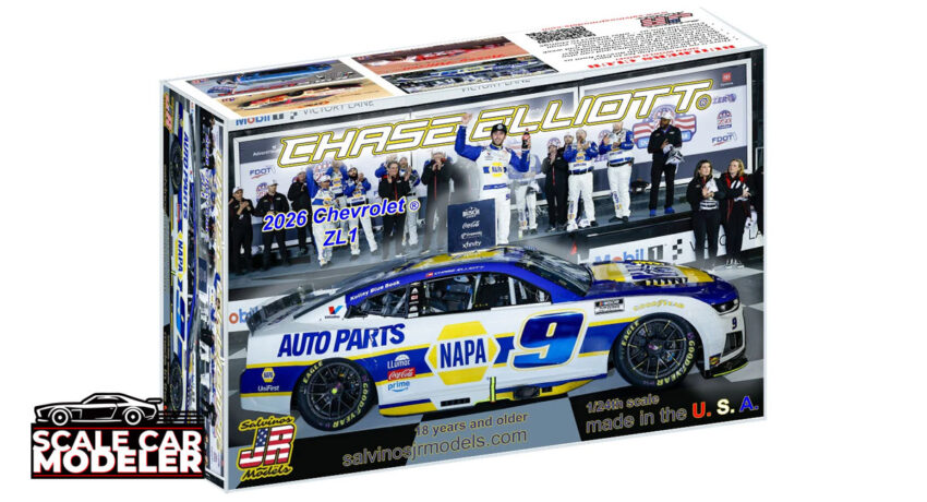 Salvinos JR Models Chase Elliott 2026 Chevrolet Daytona Duel Win